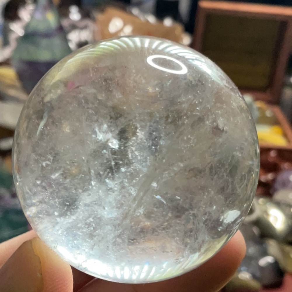 Big Clear Quartz Sphere #1